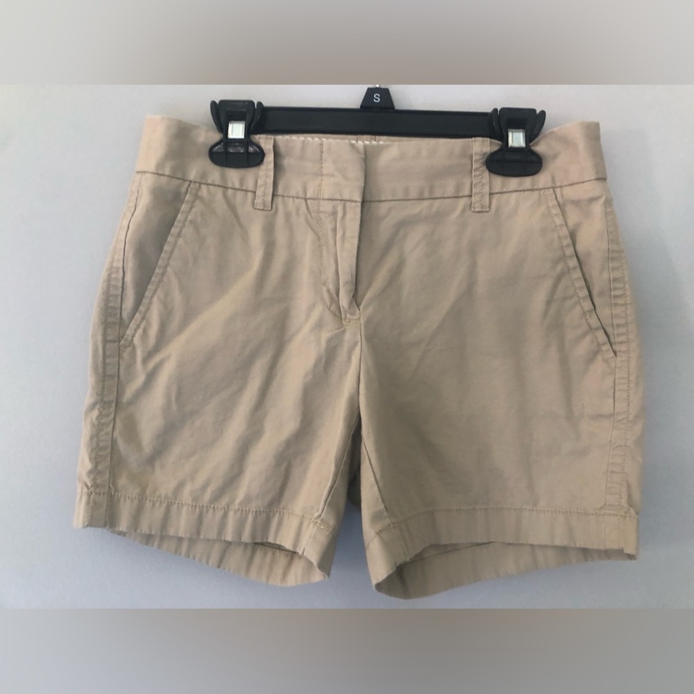 J. Crew Beige Chino Shorts
